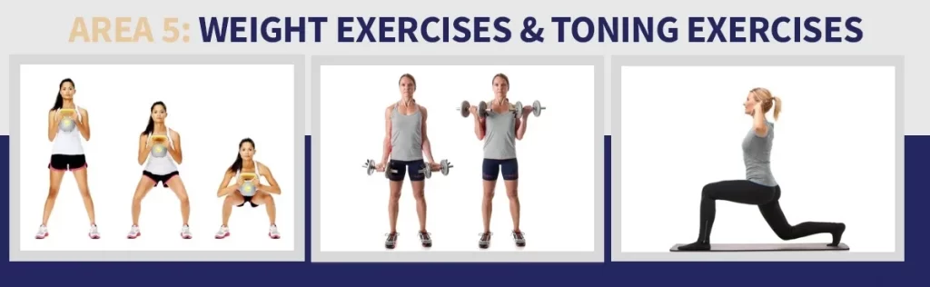 Weight Exercises Toning Exercises