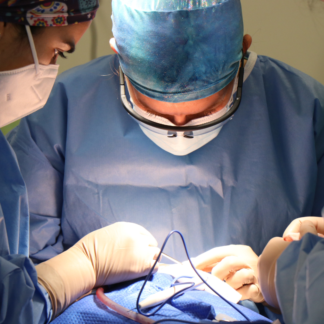 surgical procedure for male breast growth