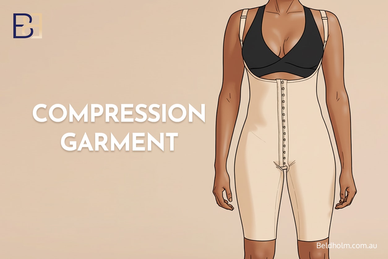 Compression garment post surgery