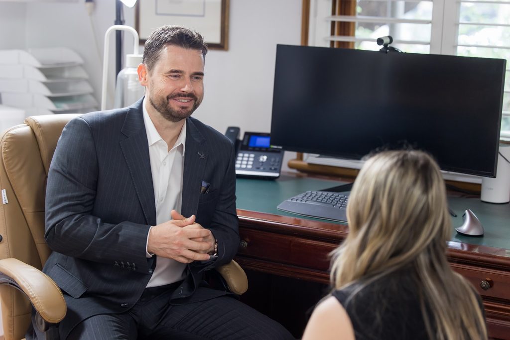 Consultation with Dr Bernard Beldholm