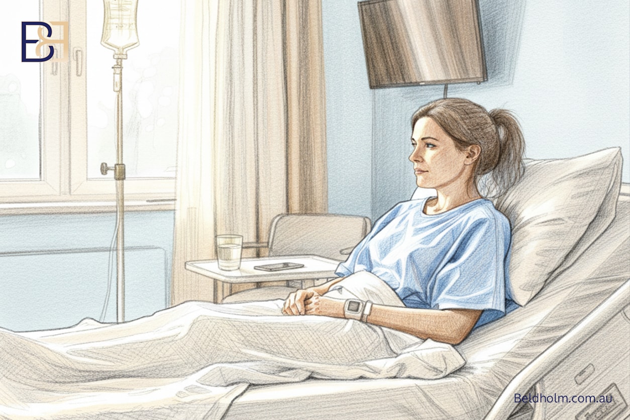 Hospital stay and early recovery