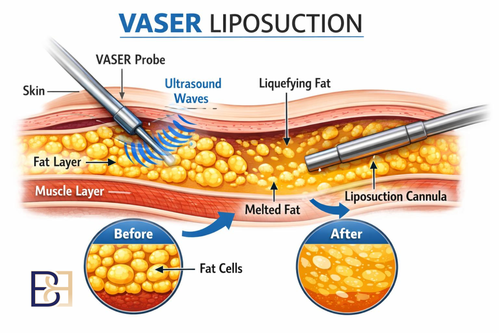 The Role of VASER Liposuction (suction-assisted lipectomy) in Thighplasty