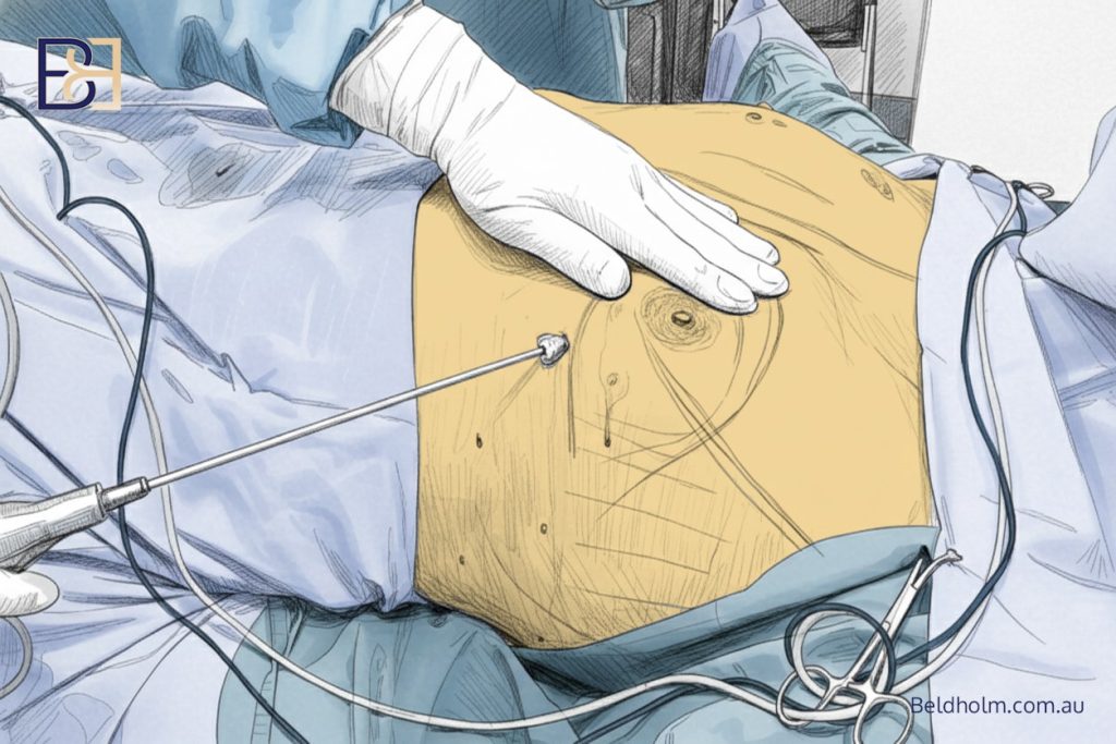 Upper Body Lift (Torsoplasty) Recovery – Focused Guide by Dr Bernard Beldholm 7 When VASER Liposuction (suction-assisted lipectomy) Is Added
