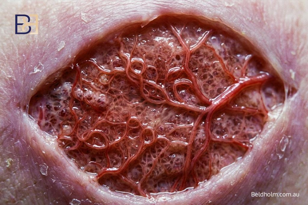 3. Neoangiogenesis and blood supply to the wound