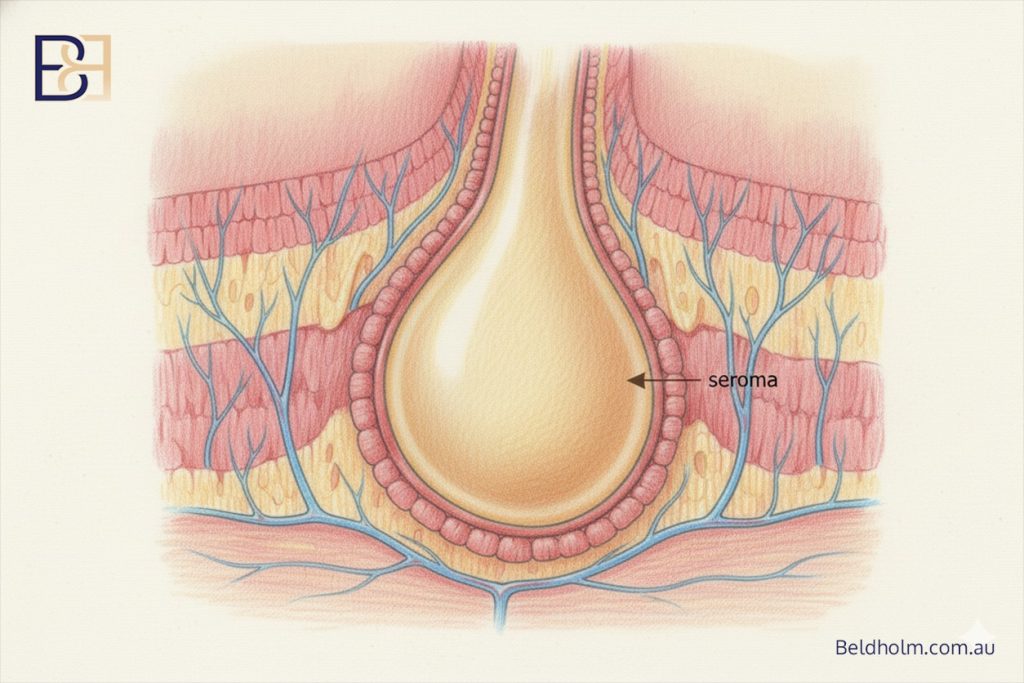 Male Chest Surgery Post-Weight Loss: Understanding Upper Body Lift (Torsoplasty) 15 Dr Bernard Beldholm - Seroma