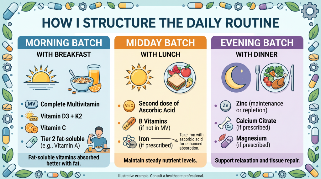 How I structure the daily routine