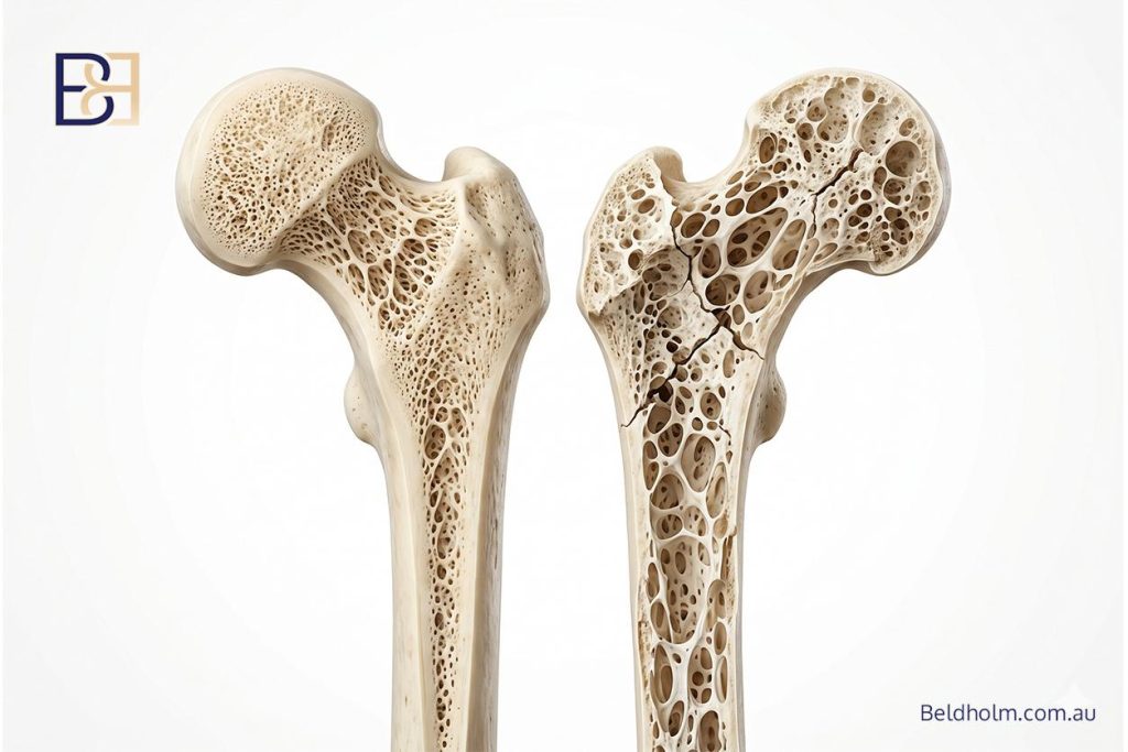 Osteoporosis or high bone turnover