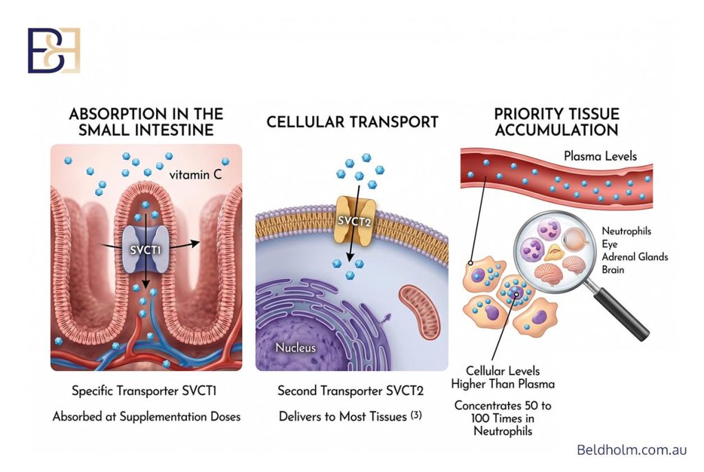 Vitamin C (Ascorbic Acid) Before and After Body Contouring Surgery: Collagen, Iron, and Wound Healing After Weight Loss 6 The chemistry