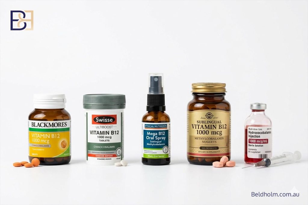 B12 (for confirmed deficiency)