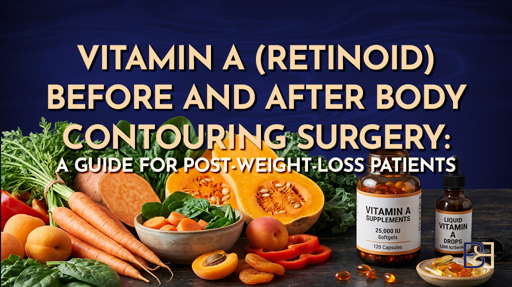 Vitamin A (Retinoid) Before and After Body Contouring Surgery: A Guide for Post Weight Loss Patients