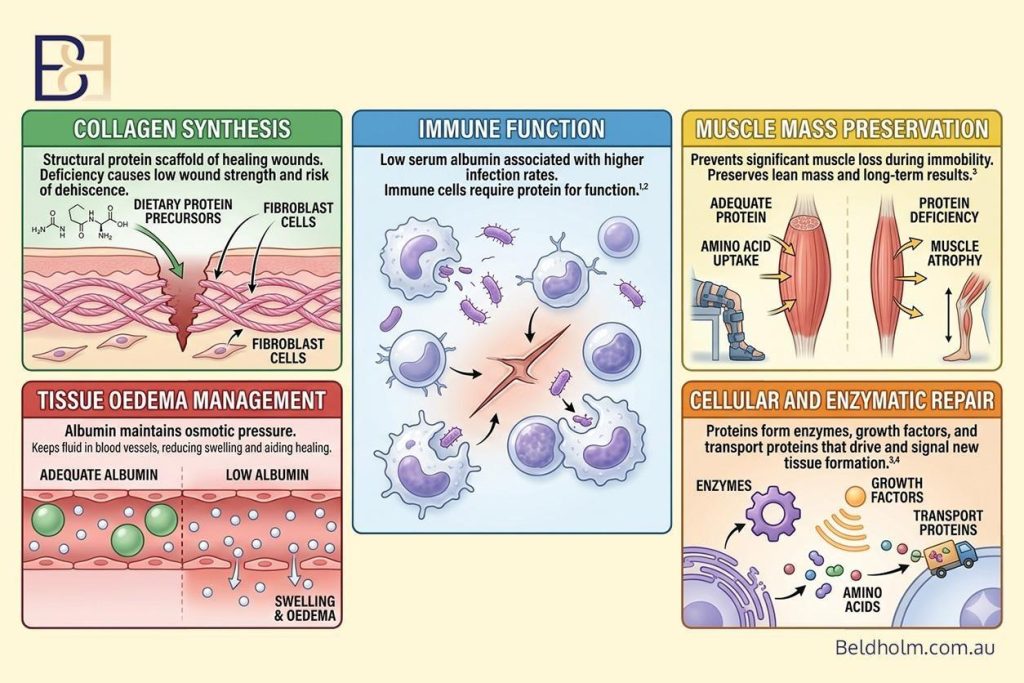 What protein actually does during healing