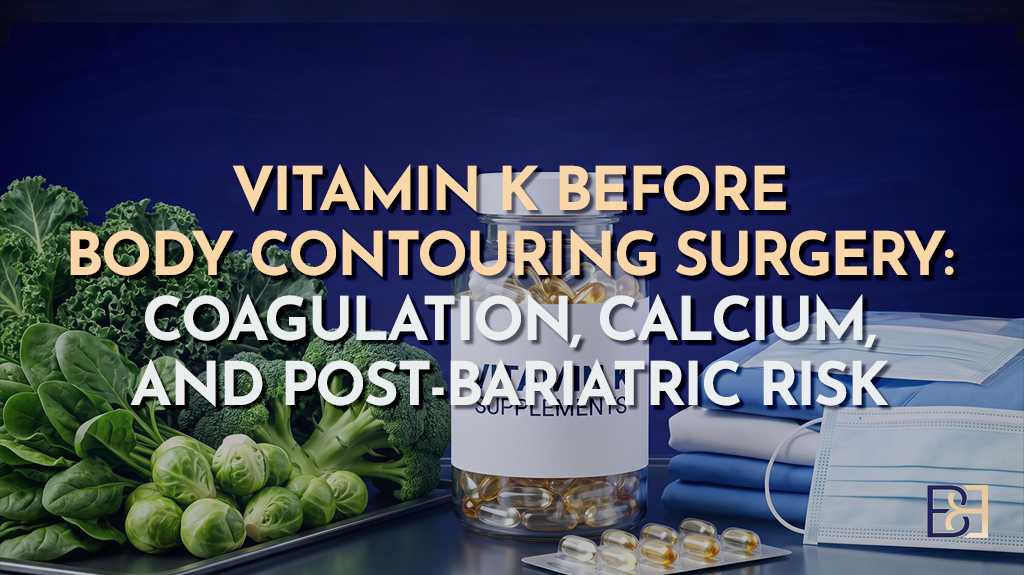 Vitamin K Before Body Contouring Surgery: Coagulation, Calcium, and Post-Weight-Loss Risk