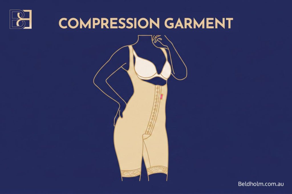  fitted compression garment