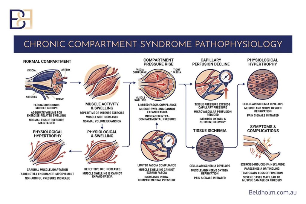 Acute and chronic compartment syndrome are not the same thing