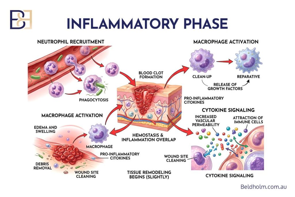 The inflammatory phase