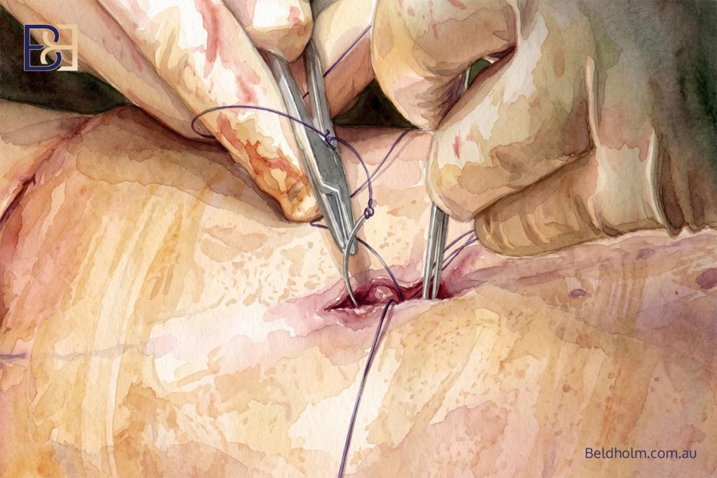 Transposing the umbilicus, or creating a new one