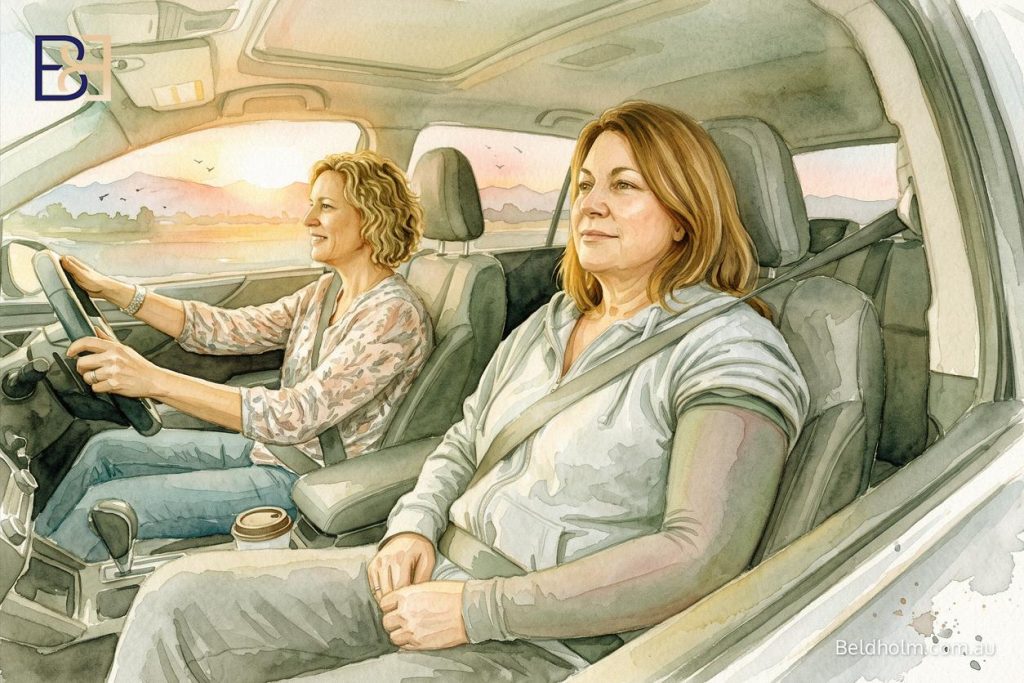 Your arms can do what driving demands