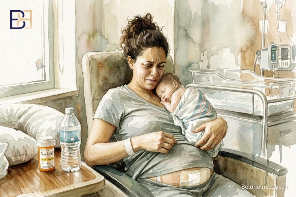 Caesarean pain