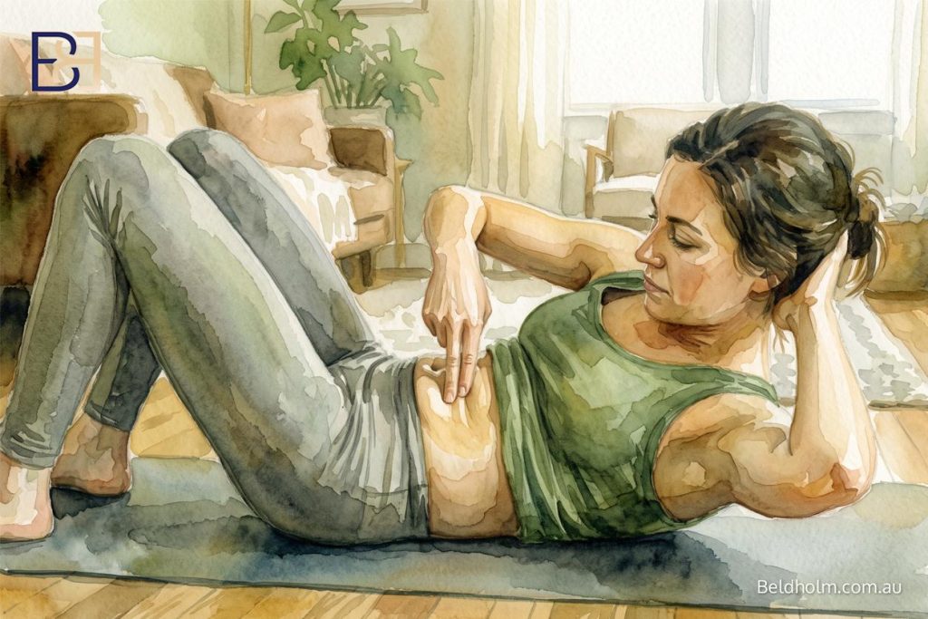 How to check for diastasis recti at home