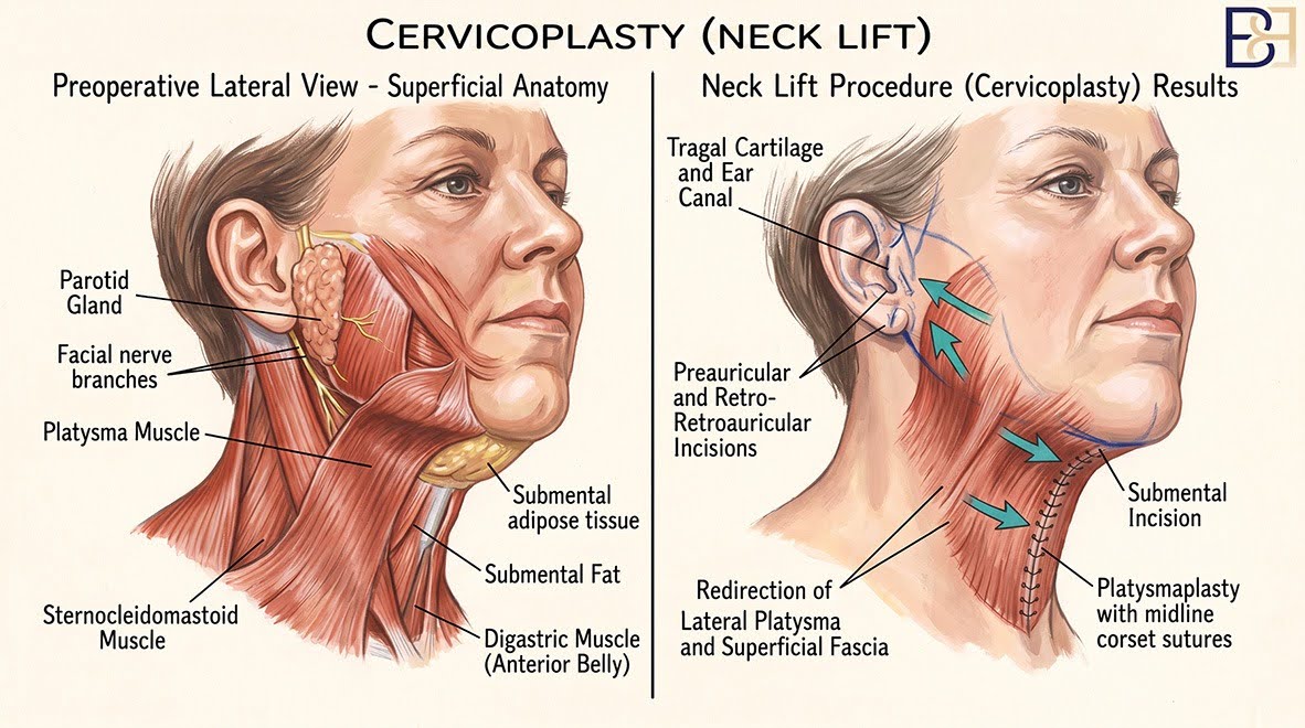 Neck Lift (Cervicoplasty) 3 Neck Lift (Cervicoplasty)