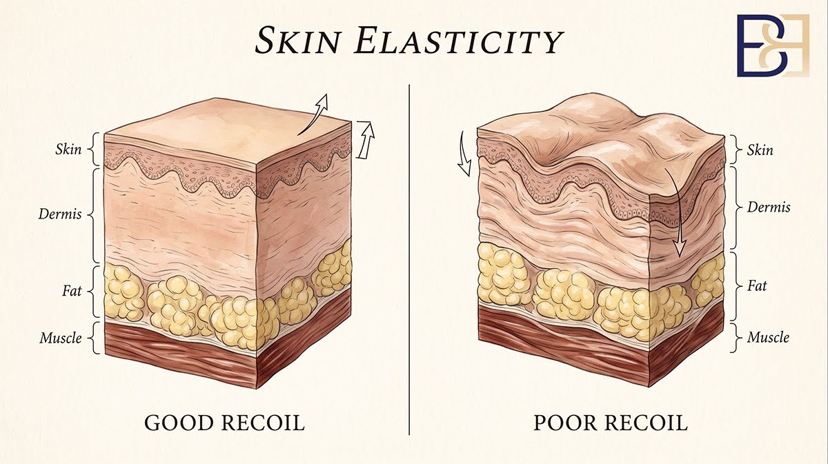 Skin Elasticity - VASER Liposuction (Ultrasound Assisted Lipectomy) of the Back