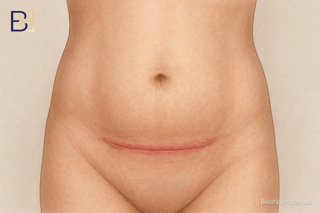 Abdominoplasty (Tummy Tuck) After a Caesarean: Timing and Why I Operate Separately 5 What changes in the abdomen after pregnancy and a caesarean