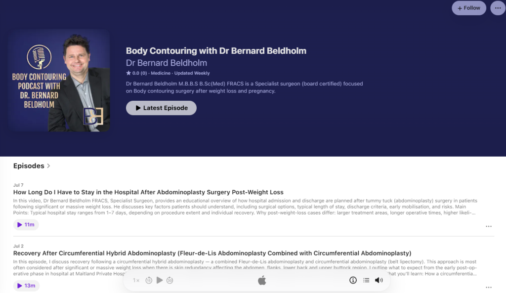 Dr Bernard Beldholm Podcast Channel