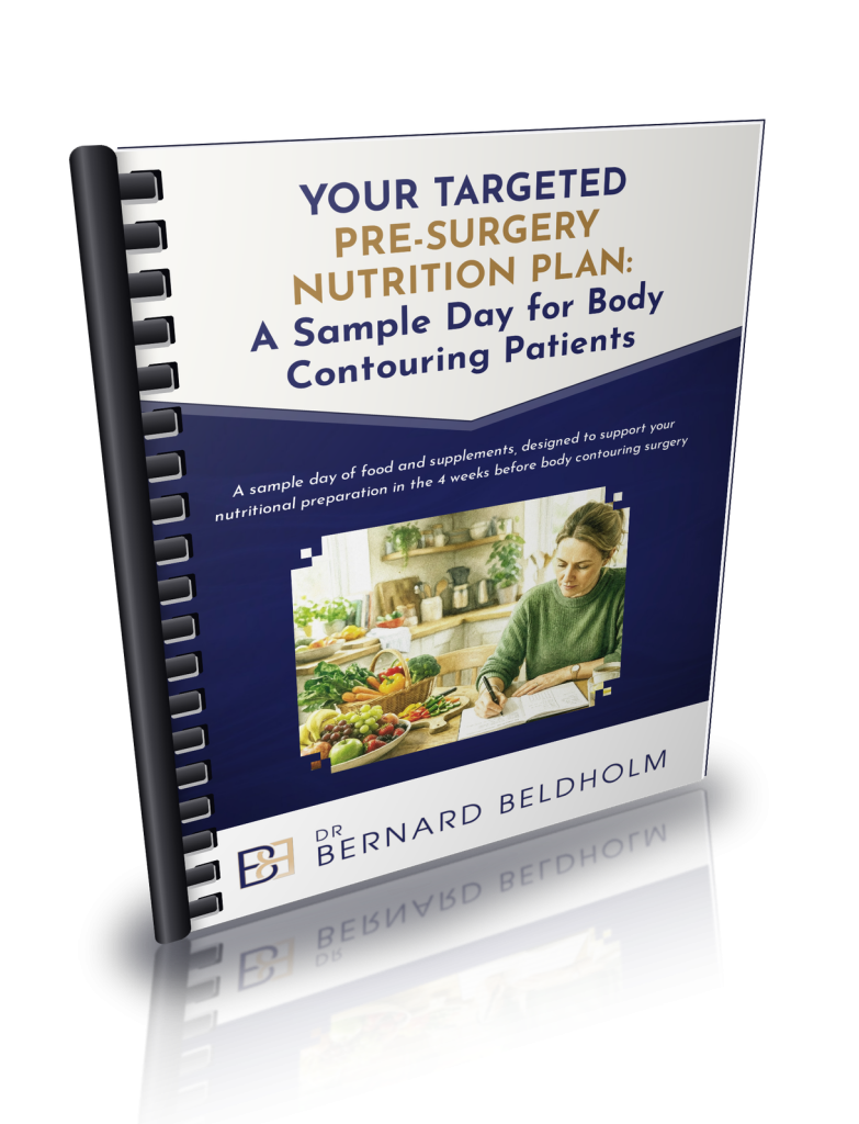 DrBB Lead Magnet Your Targeted Pre Surgery Nutrition Plan Book Cover CTA 1220x1596
