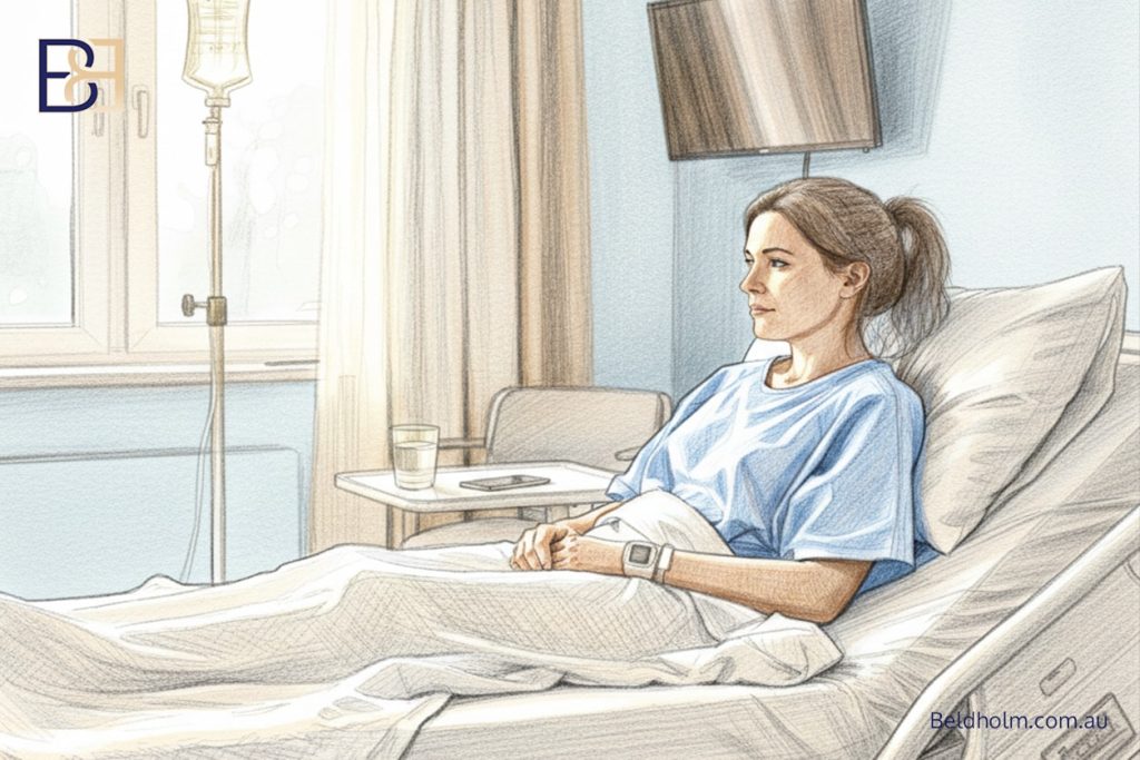 Hospital stay and early recovery