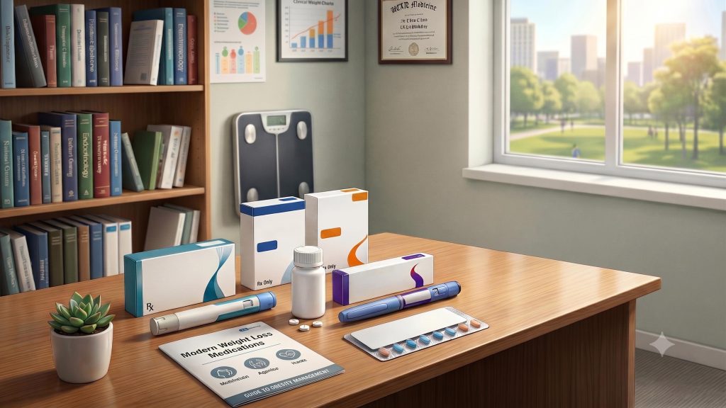 Mechanism 3: Reduced intake on modern weight loss medications