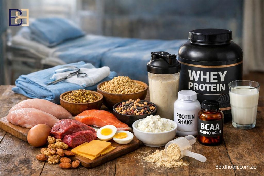 Stock up on high-protein food
