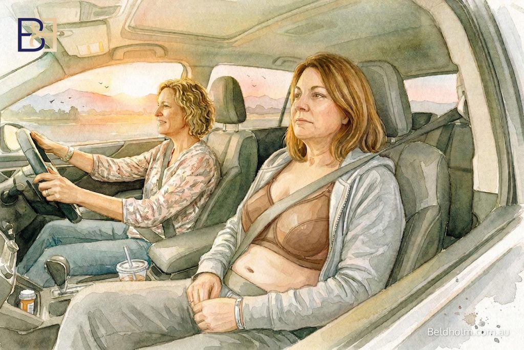 Breast Lift (Mastopexy) Recovery 13 Driving and Returning to Work