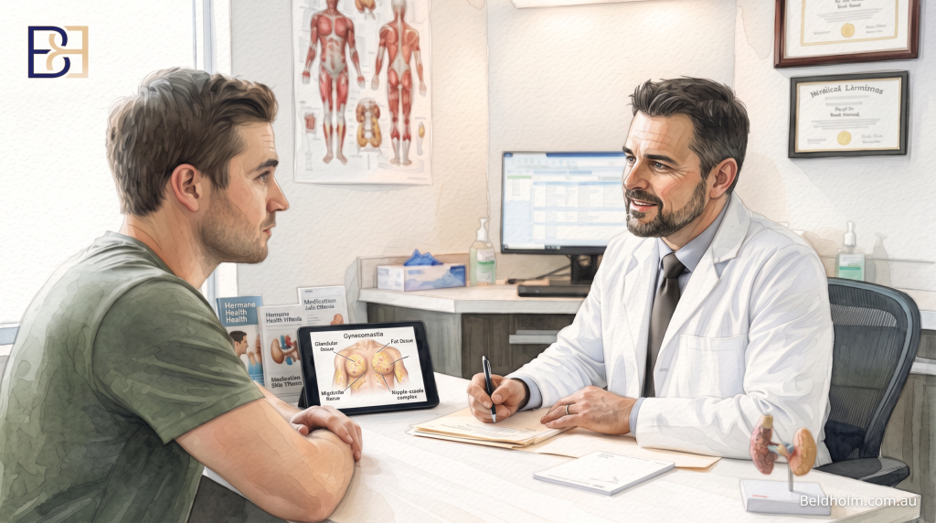 Gynaecomastia consultation